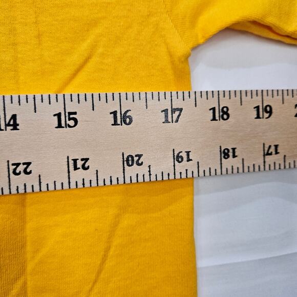 The Marathon Clothing Crenshaw Yellow Short Sleeve Tee Size Small - Picture 4 of 5
